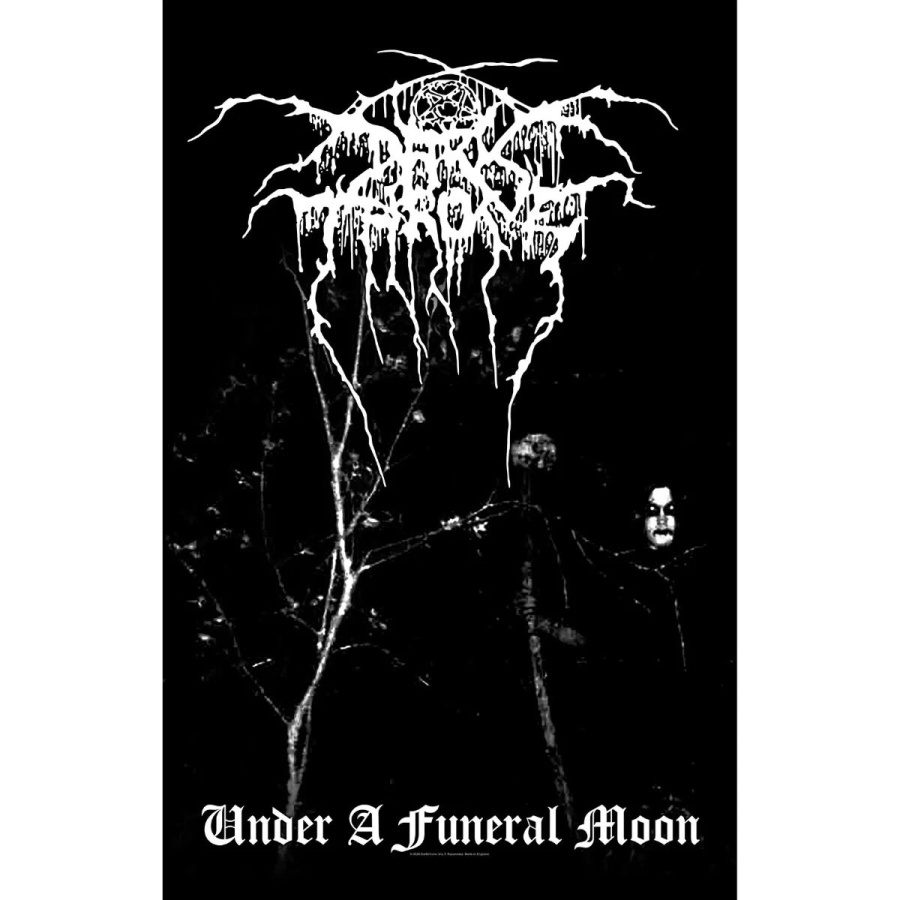 Darkthrone - Textile Poster: Under A Funeral Moon
