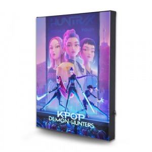 K-Pop Demon Hunters - Huntrix Light Up Canvas