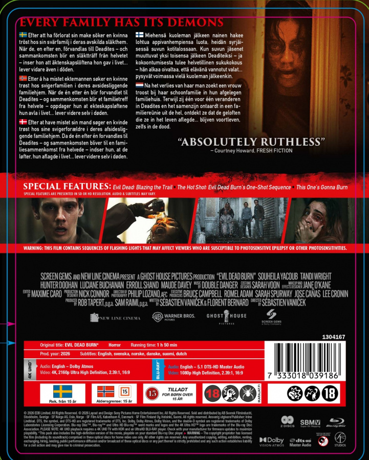 Movie - Evil Dead Burn (Steelbook 2-Disc / 4K UHD + Blu-ray)