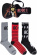 Ac/Dc - Crew Socks (3 Pack Collector Guitar Shape Tin) Ac/Dc - Crew Socks (3 Pack Collector Guitar Shape Tin)