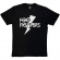 Foo Fighters - Flash Logo Mono Uni Bl T-Shirt Foo Fighters - Flash Logo Mono Uni Bl T-Shirt