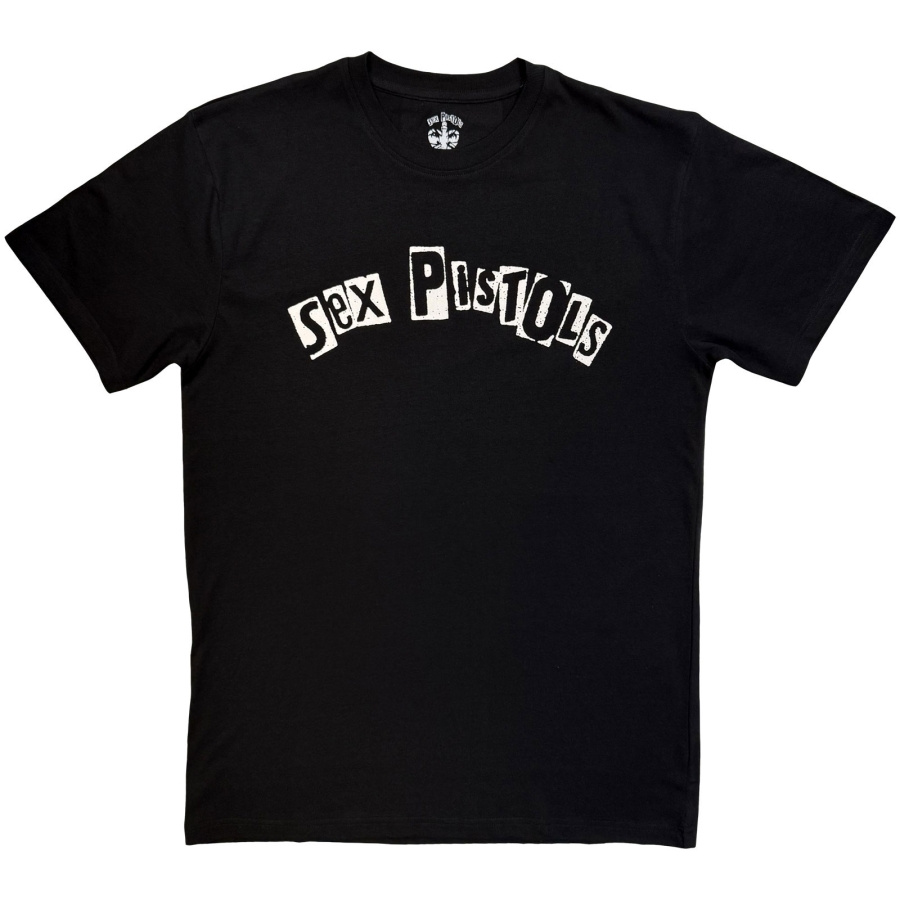 Sex Pistols - Logo Mono Uni Bl T-Shirt