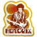 Jimi Hendrix - Jimi & Guitar Sticker Jimi Hendrix - Jimi & Guitar Sticker