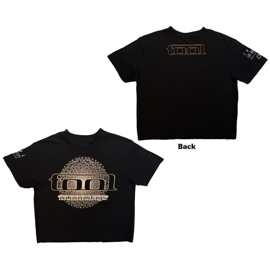 Tool - Eye Geo Glow Lady Bl Crop Top