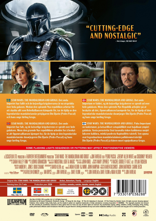Movie - The Mandalorian And Grogu (DVD)