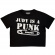 Ramones - Judy Is A Punk Lady Bl Crop Top Ramones - Judy Is A Punk Lady Bl Crop Top