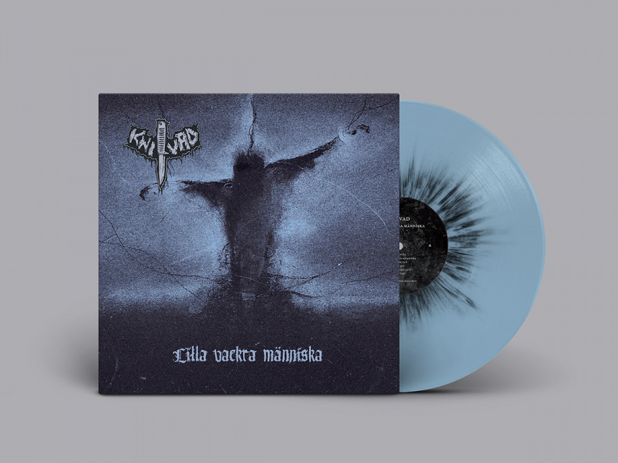 Knivad - Lilla Vackra Människa (Gatefold / Trans-light Blue w. Black Dusty Splatter Vinyl LP)