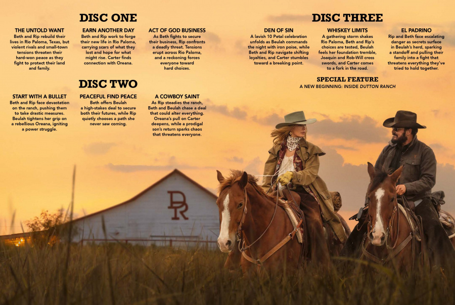 Movie - Dutton Ranch Season 1 (3-disc / DVD)