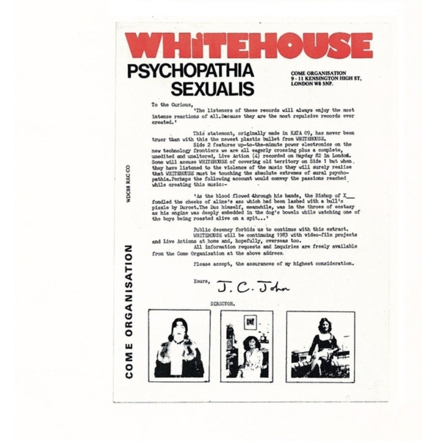 Whitehouse - Psychopathia Sexualis (Legacy Editi