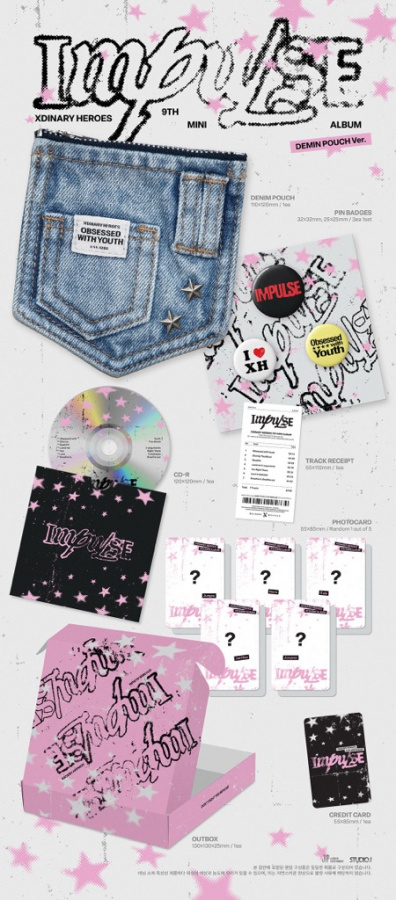 Xdinary Heroes - Impulse (Denim Pouch Ver.)