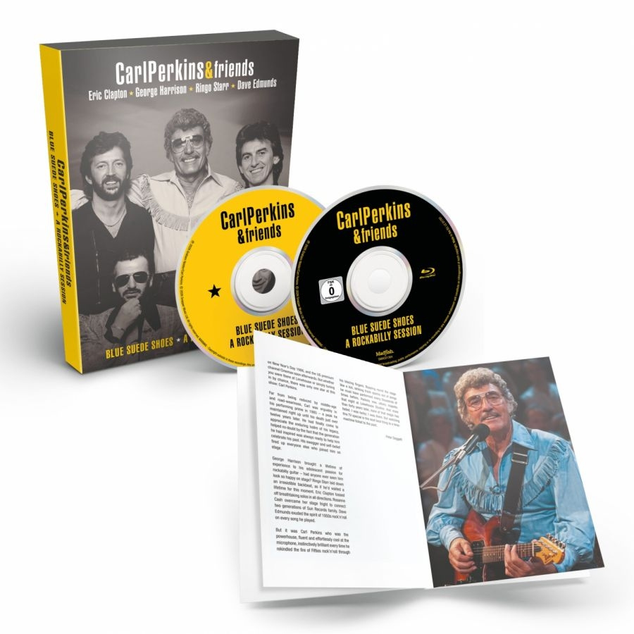 Carl Perkins & Friends - Blue Suede Shoes - A Rockabilly Ses