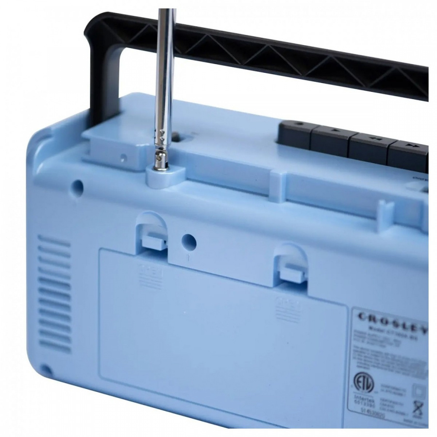 Kassettspelare - Ct102 Cassette Player (Blue/Grey)  (Uk Adapter)