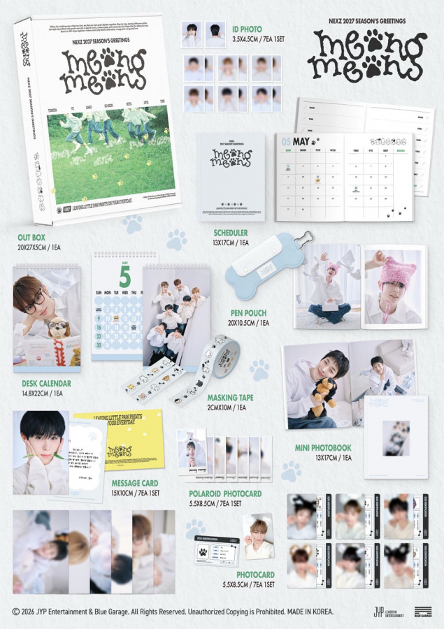 Nexz - 2027 Seasons Greetings - Meong Meong