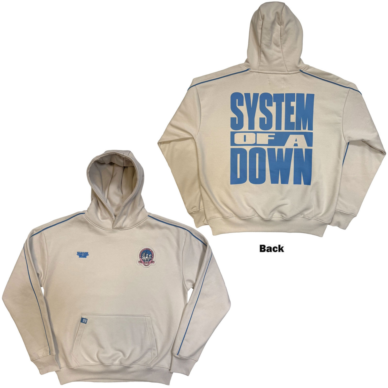 System Of A Down - Milan Event Tour 26 Uni Natrl Hoodie