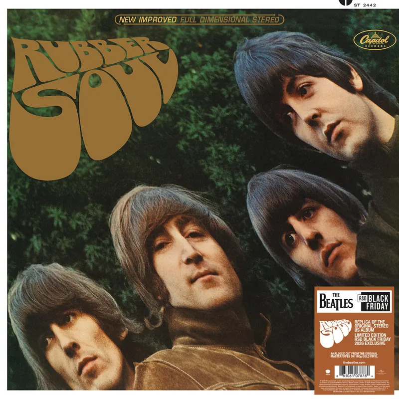 The Beatles - Rubber Soul (RSD US Album Gold Vinyl)
