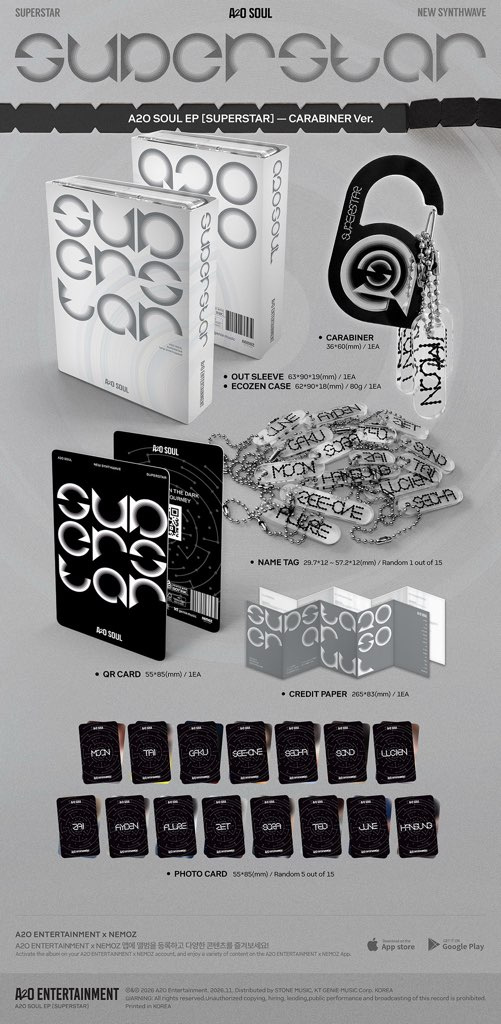 A20 Soul - Superstar EP (Carabiner Ver.)