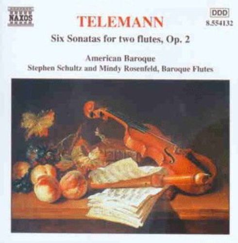Telemann Georg Philipp - 6 Sonatas For 2 Flutes Op 2