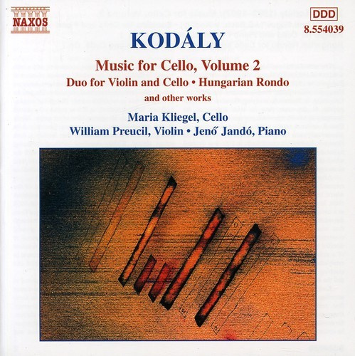 Kodaly Zoltan - Music For Cello Vol 2