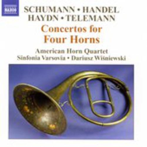 American Horn Quartet - Works For 4 Horns & Orchestra