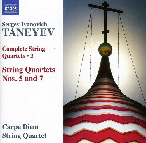 Taneyev - String Quartets Vol 3
