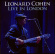 Cohen Leonard - Live In London Cohen Leonard - Live In London