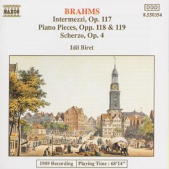 Brahms Johannes - Piano Pieces Opp 117-119