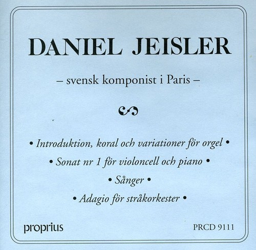 Jeisler Daniel - Swedish Composer In Paris