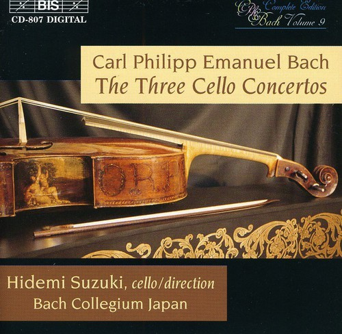 Bach Carl Philipp Emanuel - Cello Concertos